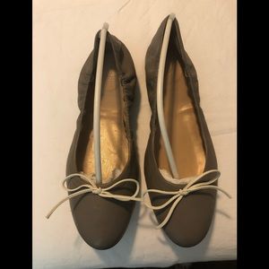 JCrew ballet flats with bow